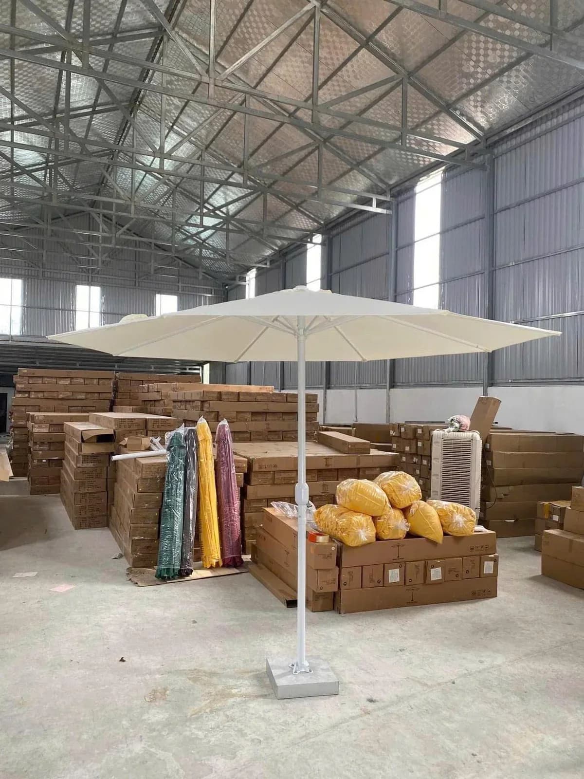 Dù Chính Tâm Tròn 3M Quay Tay - ảnh 2