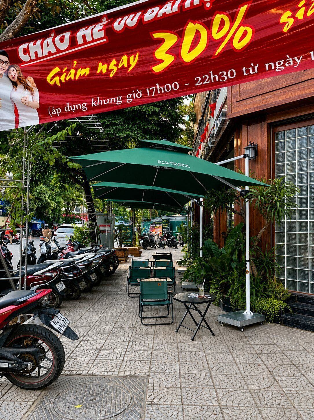 Giao dù lệch tâm chỉnh nghiêng cho Đặc Sản Cà Phê Sạch Việt Nam